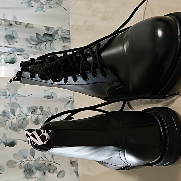 Zara green ankle boots - Picture 3 of 4